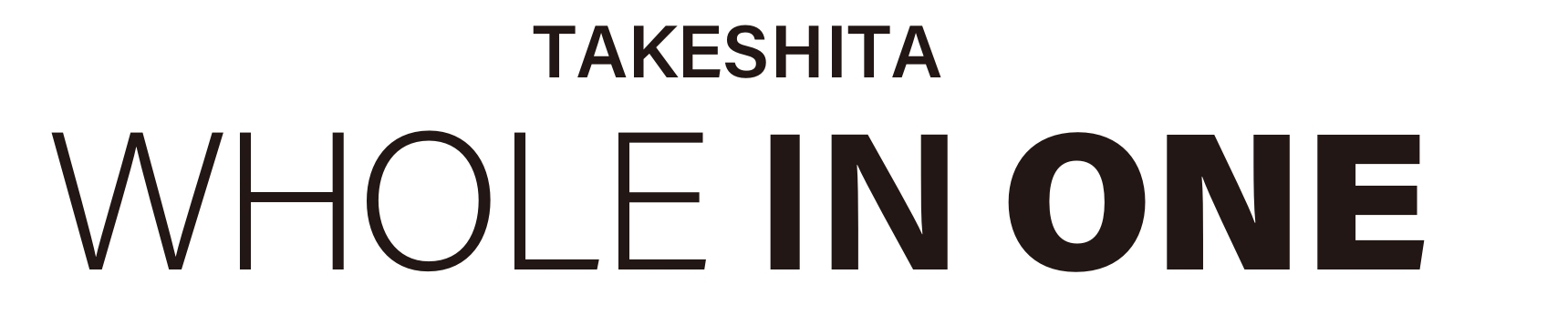 TAKESHITA WHOLE IN ONE